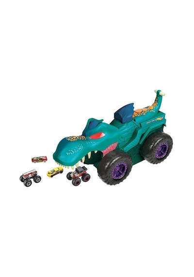 Hot Wheels Monster Trucks Araba Yiyen Mega Wrex Siyah