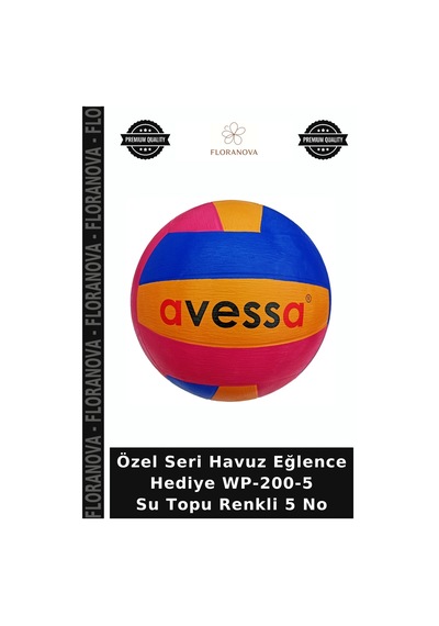 Özel Seri Havuz Eğlence Hediye Wp-200-5 Su Topu Renkli 5 No