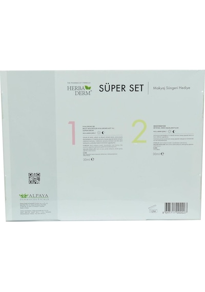 Herbaderm Hyaluronic 3D Super Serum 30 ML + Biohydration Super Serum 30 ML
