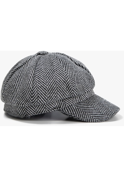 Koton Desenli Cap Şapka Gri 3wak40025aa 3WAK40025AA031 Gri