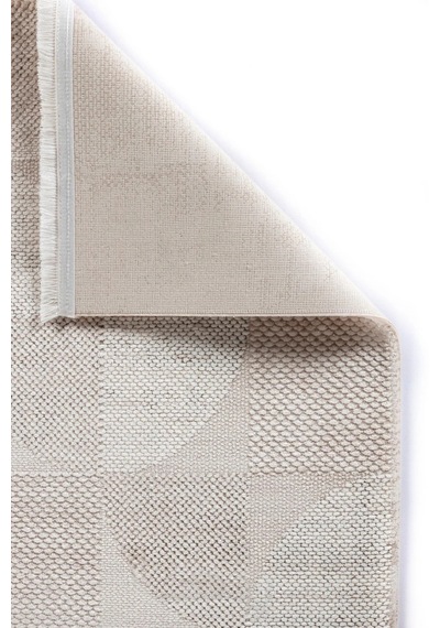 Apex Truva 6622 Bej Akrilik Modern Makine Halısı Bej