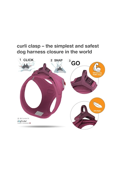 Vest Harness Curli Clasp Air-mesh Ruby S Genel
