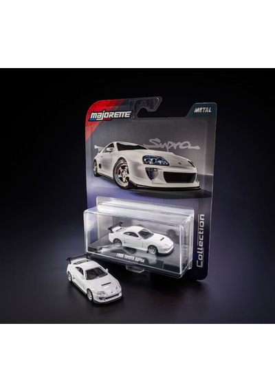 Majorette Colelction Toyota Supra 1995 Model Araç Beyaz Model Araç