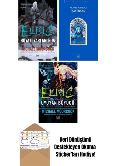 Elric: Rüya Diyarlarında Melnibone Nin Son İmparatorunun Tarihçeleri Cilt 5 + İşte İnsan + Elric: Uyuyan Büyücü Melnibone Nin Son İmparatorunun Tarihçeleri Cilt 3 Elric: Rüya Diyarlarında Melnibone Nin Son İmparatorunun Tarihçeleri Cilt 5 + İşte İnsan + Elric: Uyuyan Büyücü Melnibone Nin Son İmparatorunun Tarihçeleri Cilt 3