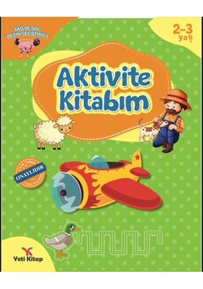 2-3 Yaş Aktivite Kitabı - Glob-637426