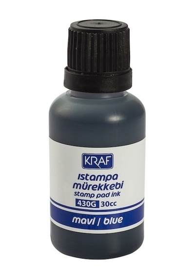 Kraf Istampa Mürekkebi 30Cc Mavi 430G N11.426