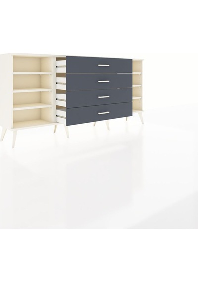 Arges Konsol 6 Raflı 4 Çekmeceli 176x30x83 Aytaşı-aytaşı/antrasit Aytaşı/antrasit Arges Konsol 6 Raflı 4 Çekmeceli 176x30x83 Aytaşı-aytaşı/antrasit Aytaşı/antrasit