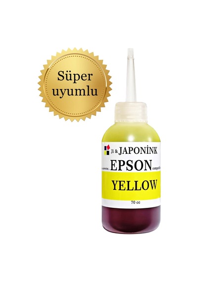 Epson Uyumlu 70 ML Sarı Mürekkep