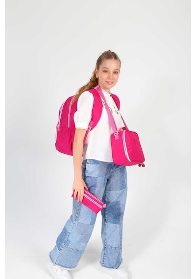 Kaukko Crazy Sırt Çantası Pembe K1679