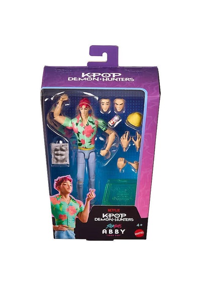 K-pop Demon Hunters Saja Boys Abby Soda Pop Aksiyon Figürü Mtl-jry34