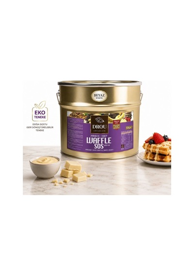 Callei Drou Eko Beyaz Waffle Krep Pankek Sos 10 Kg
