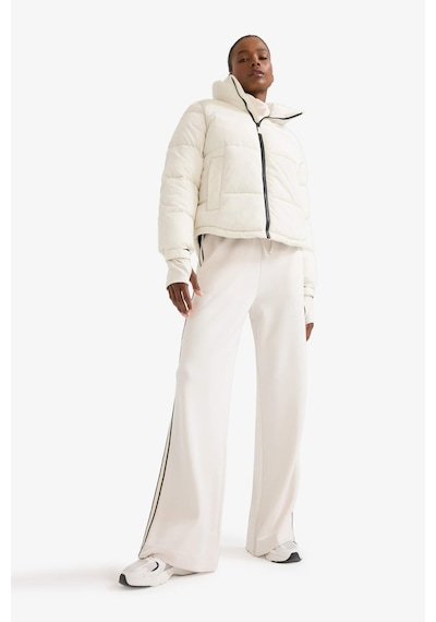 Defacto Defactofit Su Geçirmez Regular Fit Fermuarlı Mont Z1438az25wner105 Ekru