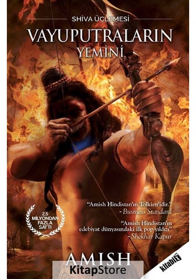 Vayuputraların Yemini-Shiva Üçlemesi - Amish Tripathi - Kitabix Yayınları