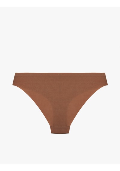 Koton Rahat Kalıp Dokulu Brief Külot Kahverengi 6slk30080mk Kahve