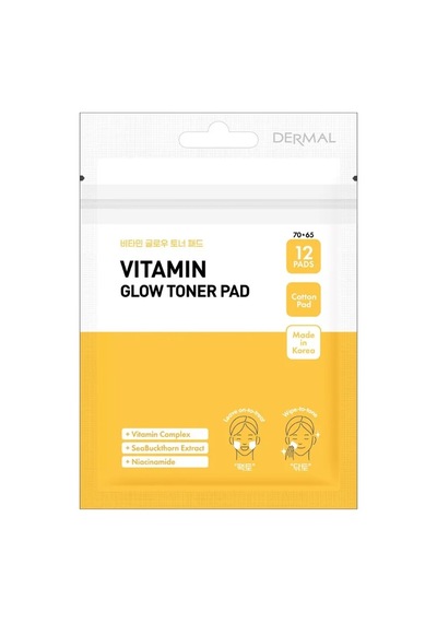 Dermal Vitamin Canlandırıcı Ve Aydınlatıcı Işıltı Tonic Pedi 12 Adet