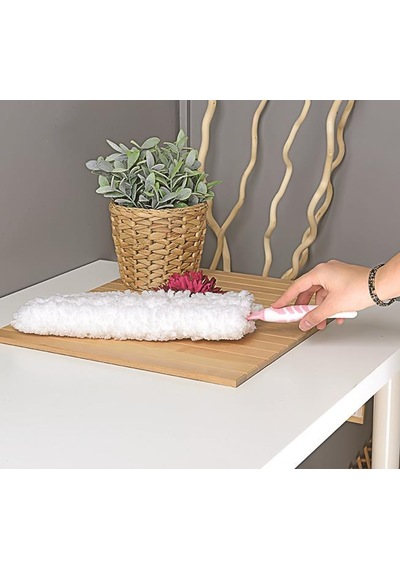 Toz Alıcı - Microfiber Peluşlu Çok Renkli