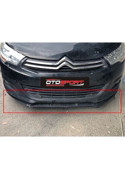 Citroen C4 Tampon Ön Lip Plastik