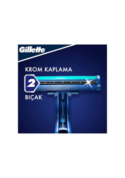 Gillette Blue2 Plus Kullan At Erkek Tıraş Bıçağı 10'lu