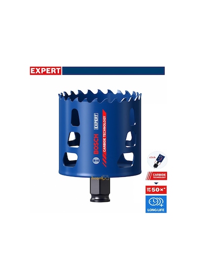 Bosch Expert 73 Mm Farklı Malzemeler İçin Karbür Panç 2608901896