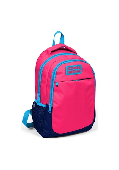 Coral High Pembe Lacivert Kız Çocuk İlkokul Ortaokul Sırt Çantası