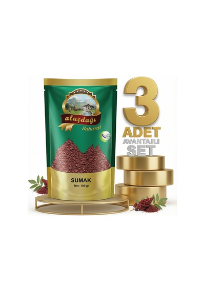 Aluçdağı Sumak 3x100 Gr