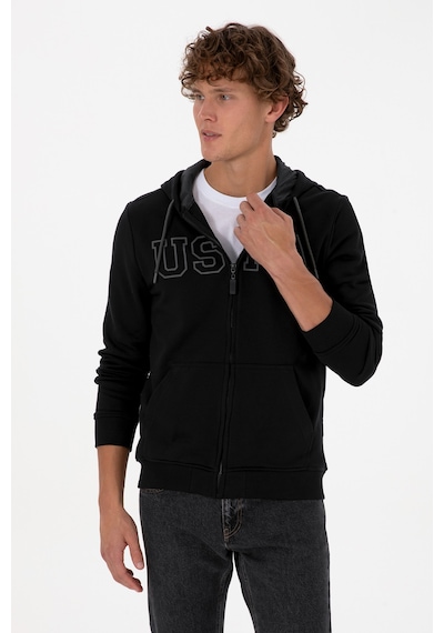 U.s. Polo Assn. Erkek Siyah Hırka Örme 50313719-vr046 Siyah