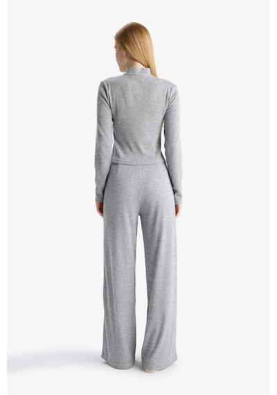 Defacto Beli Lastikli Flare Fit Geniş Paça Eşofman Altı F0991AX25WN Gri Defacto Beli Lastikli Flare Fit Geniş Paça Eşofman Altı F0991AX25WN Gri