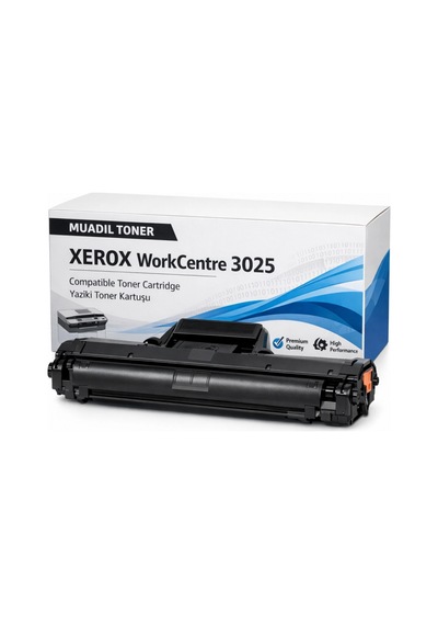 Xerox Workcentre 3025 - Phaser 3020  Uyumlu Çipli Dolu Toner