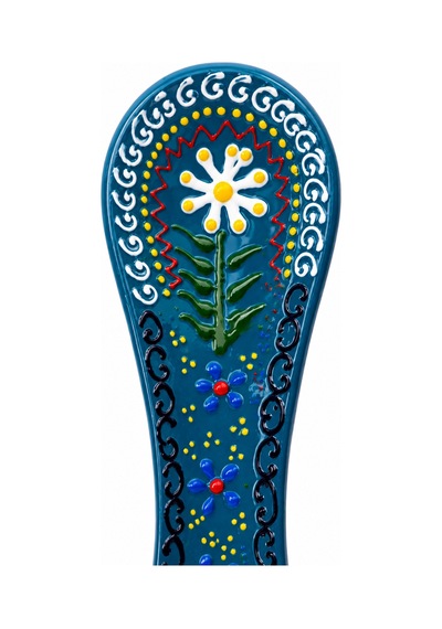 Yedirenk Hediyelik Çini Desenli Kaşıklık El Yapımı Polyester Kaşık Dinlendirme Aparatı Dekoratif Mutfak Aksesuarı Turkuaz Yedirenk Hediyelik Çini Desenli Kaşıklık El Yapımı Polyester Kaşık Dinlendirme Aparatı Dekoratif Mutfak Aksesuarı Turkuaz