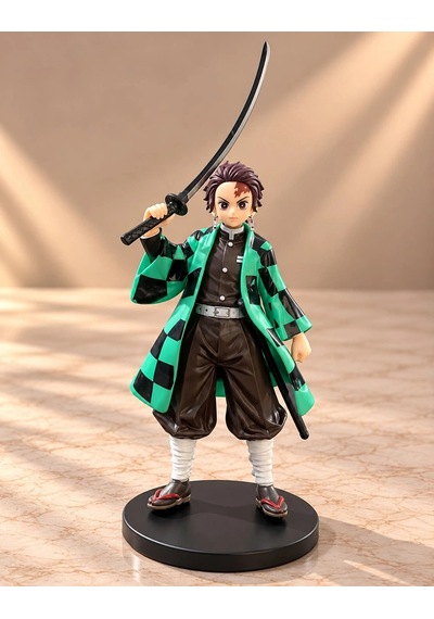 Demon Slayer Tanjiro Kamado Katana Kılıçlı Anime Figürü 13 Cm Alk6596 44 Cats