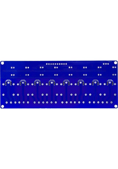 Tls Robotik 8 Kanal 5V DC Düşük Seviye Optokuplör Röle Modülü