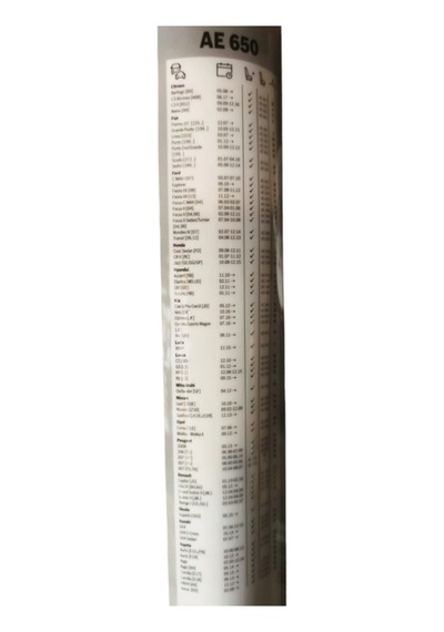 Aero Eco 650 Mm Aparatlı Muz Silecek Ae650 3397015583 Tekli Üstün Performans Ve Dayanıklılık