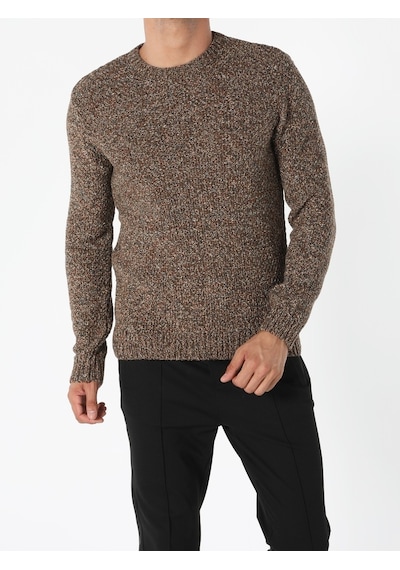 Colin's Slim Fit Safran Erkek Kazak CL1055239_Q1.V1_YLS