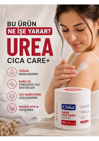 Chika Med + Urea Cıca Repaır+ & Shea Ultra Soft Onarıcı & Besleyici 2'li Bakım Seti