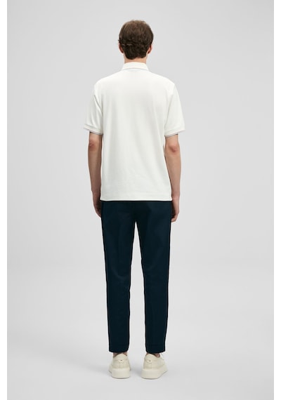 Lufian Levi Smart Erkek Polo T-shirt 111040238 Beyaz