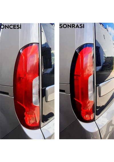 Fiat Doblo Stop Çerçeve Sticker-Kolay Uygulama
