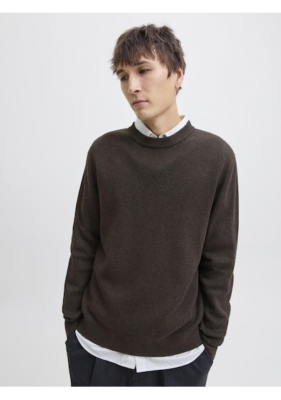 Jack & Jones Jprblamılano Stıtch Knıt Crew Neck Sn Delicioso Delicioso