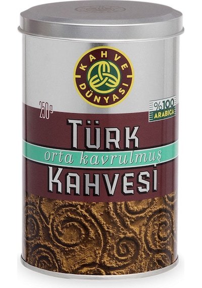 Kahve Dünyası Orta Kavrulmuş Türk Kahvesi 250 G Kahve Dünyası Orta Kavrulmuş Türk Kahvesi 250 G