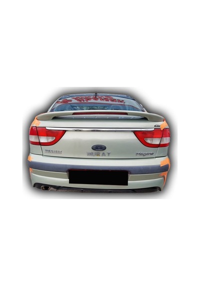 Renault Megane 1 Uyumlu Yedek Parça Işıklı Spoiler Boyasız