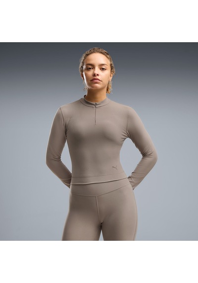 Puma Cloudspun Kadın Bej Sweatshirt 529157-81 Krem