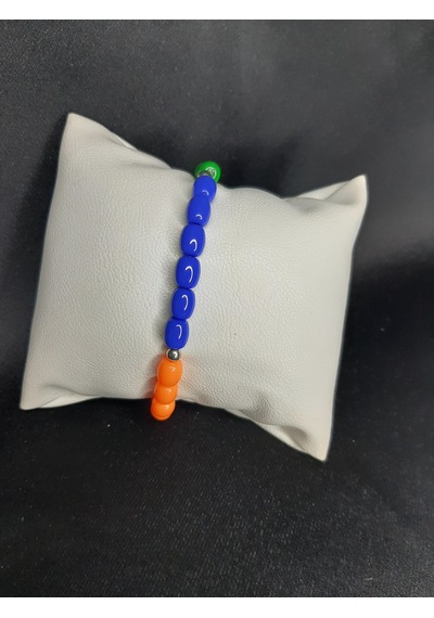 Mryart Renkli Boncuklu El Yapımı Unisex Bileklik Rainbow Tasarım Çok Renkli
