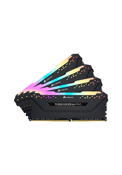 Corsair Vengeance Rgb Pro 32 Gb 4x8 Gb Ddr4 3200 Mhz C16 Xmp 2.0 Meraklısı Rgb Led Aydınlatma Bellek Kiti - Siyah, Cmw32gx4m4c3200c16