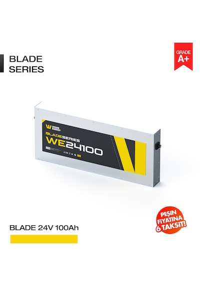 24v 100ah Lifepo4 Blade Series Bluetooth'lu Lityum Demir Fosfat Akü/batarya