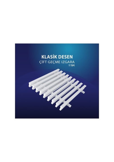Havuz Izgarası Çift Geçmeli 20 Cm - 867242894