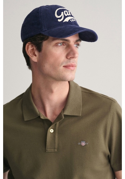 Gant Polo Yaka Erkek T-shirt Haki