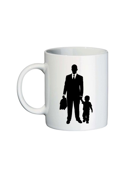 Erkek Çocuk Babasına Hediye Isimli Working Dad Kupa Bardak