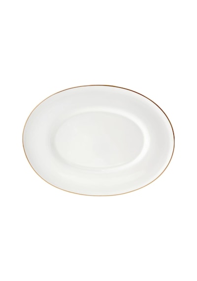Jumbo 60 Parça Star Yemek Takımı Gold Altın - Beyaz