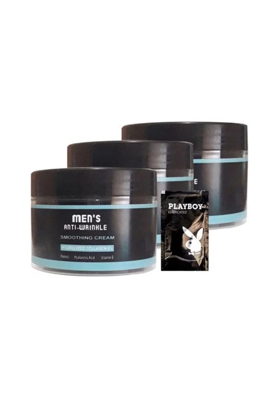 Men's 3 Adet Snmp20328 Smoothing Cream 100 Ml Antiwrinkle Erkek Yüz Cilt Kremi + Yanında Jel