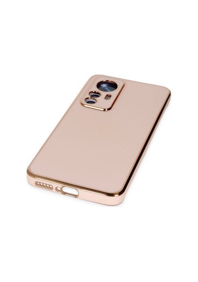 Xiaomi Mi 12t Pro Uyumlu Kılıf Volet Silikon - Pembe