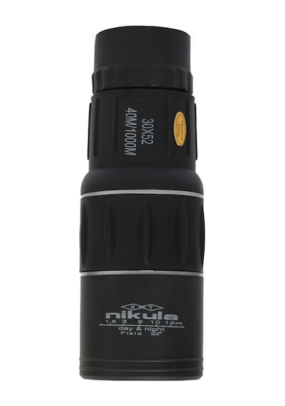 Nikula 30x52 1000M/40M Tek Gözlü Çift Netlik Ayarlı Dürbün Siyah